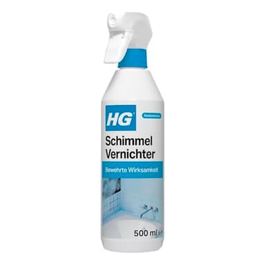 HG Schimmel Vernichter | Beseitigt Pilzflecken auf Wanden & Fugen | 500ml