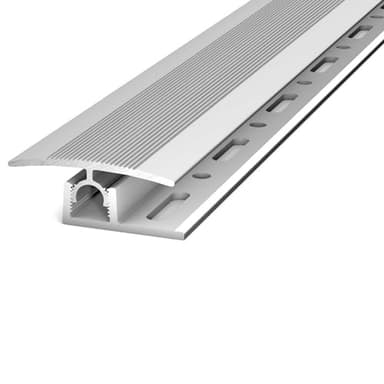 Übergangsprofil mit Basisprofil 90cm Silber