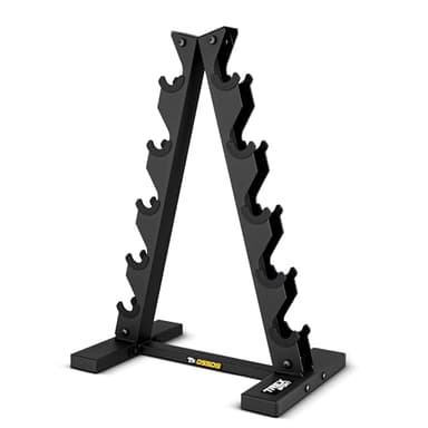 TREX SPORT Hantelablage Kurzhantel Rack Kurzhantelständer TX-055DR | Gewichteständer für Kurzhanteln mit Gummierte Halterungen | Hantelständer bis 150 kg