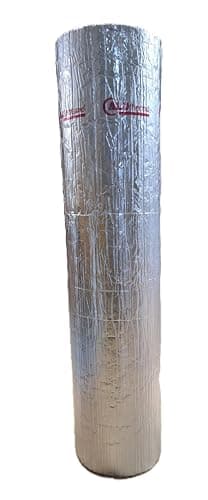 Isoliermatte Aluthermo QUATTRO - Isolierfolie 6 m2 - Isolierung für Wände, Dächer, Böden - Flammhemmend, geruchlos, langlebig - Rolle