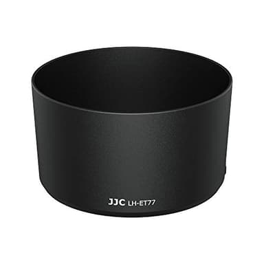 JJC ET-77 Gegenlichtblende Kompatibel mit Canon RF 85 mm F2 Makro is STM Objektiv + EOS R R5 R6 RP Ra C70 Kamera