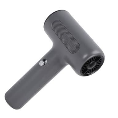 Elprico 500-W-Akku-Haartrockner, Bürstenloser Motor, Kompakter Aquarell-Farbtrockner für Kunstprüfungen, Wiederaufladbarer Fön für Reisen (GREY)