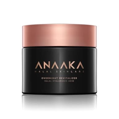 ANAAKA Anti Aging Creme Nachtcreme – regenerierende Anti-Aging Pflege mit Hyaluronsäure, natürliche Zellerneuerung für jugendliches Aussehen, fördert die Kollagen-Produktion