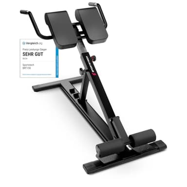 Sportstech 6in1 Bauch- und Rückentrainer für zuhause, Multifunktion Hantelbank verstellbar, training bench press bank, Deutsche Qualitätsmarke, Bauch Beine Po Sit Up bank für Home