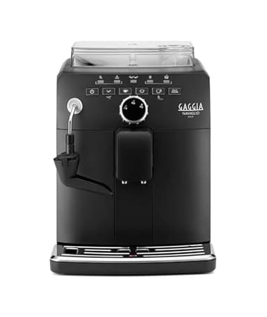 Gaggia RI8749/01 Naviglio Milk – Kaffeevollautomat, für Espresso und Cappuccino, Kaffeebohnen, 15 bar, 1850 W, schwarz, mit automatischem Cappucino CAPPINCUP, 100 % Made in Italy