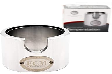 ECM 89420 Tamperstation Aluminium poliert, Silber