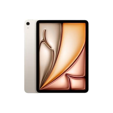 Apple iPad Air 11" mit M3 Chip: Apple Intelligence, Liquid Retina Display, 256 GB, 12 MP Frontkamera/Rückkamera, WLAN 6E, Touch ID, Batterie für den ganzen Tag – Polarstern