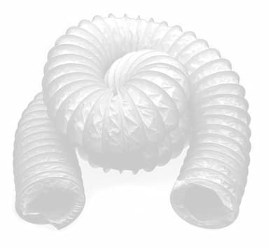 H&C VENT PVC Schlauch für Trockner, Klimageräte & Lüftungssysteme - Trocknerschlauch, Absaugschlauch & Abluftschlauch für Klimaanlage & Dunstabzugshaube - Klima Warmluftschlauch (Ø 150 mm - 1M)