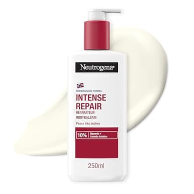 Neutrogena Norwegian Formula Intense Repair Repairing CICA Body Balm 250ml Body Lotion for Instant Relief and More Moisture for Very Dry, Rough Skin