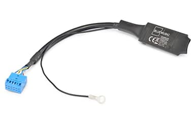 BlueMusic Bluetooth Audio Adapter 12pin Quadlock kompatibel mit VW: RCD-210 RNS-310/315 - - Skoda: Beat Cruise Swing Dance - - Audi: Chorus Concert Symphony 2+/3 RNS-E BNS 5.0 AB Baujahr Juli 2010