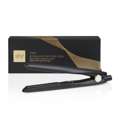 ghd mini Schmales Glätteisen: Ideal für Kurzhaarfrisuren und Ponypartie, 15mm schmale Platten, weniger Frizz, mehr Glanz, für alle Haartypen, ohne extreme Hitzeschäden