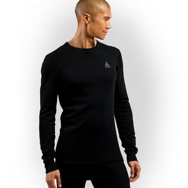 Odlo Thermounterwäsche Herren Active Warm I Langarm Thermoshirt I Warme Skiunterwäsche