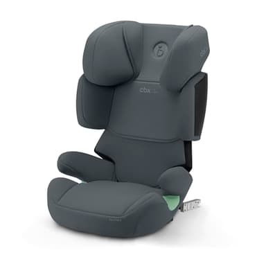 CBX by CYBEX Kinder-Autositz Solution X i-Fix, Für Autos mit und ohne ISOFIX, Ab ca. 3 bis 12 Jahre (100 - 150 cm), Ab ca. 15 bis 50 kg, Grau