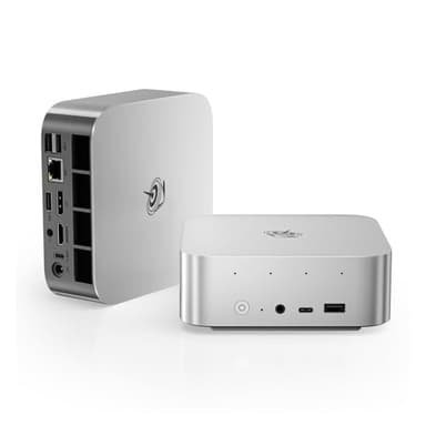 Beelink SER9 Pro Mini PC, AMD Ryzen R7 H255 (8C/16T, bis zu 4.9 GHz), 32GB LPDDR5X RAM, 1TB PCIe 4.0 SSD Mini Computer Windows 11 Pro, USB4, HDMI, DP, 2.5GHz LAN, WiFi 6, BT5.2, Built-in MIC, Speaker