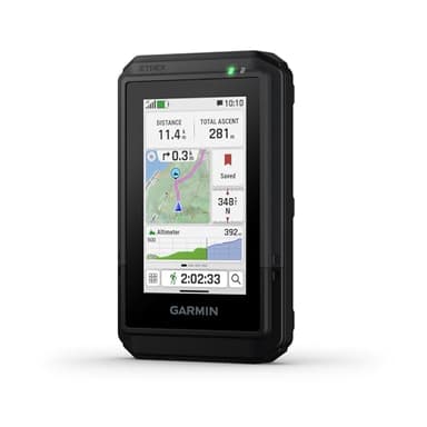 Garmin eTrex Touch - GPS-Handgerät mit 3"-Farb-Touchdisplay, bis zu 130 Stunden Akkulaufzeit, vorinstallierte TopoActive Karten für Europa, Streckenplanung, Satelliten und Multi-Frequenz Empfang