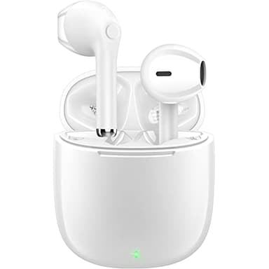 yobola Bluetooth Kopfhörer In Ear, Kopfhörer Kabellos Bluetooth 5.1 HiFi Stereoklang, IPX5 Wasserdicht Kabellose Kopfhörer Touch Control, Wireless Kopfhörer, Eingebautes Mikrofon, für Apple AirPods