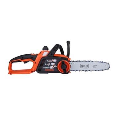 BLACK+DECKER 18V Akku-Kettensäge 8mit Akku und Ladegerät/Ideal für Holz- & Gartenarbeiten / 25 cm Schwertlänge) GKC1825L20-QW