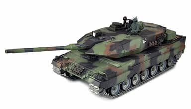 HENG LONG RC Panzer 1/16 RC Leopard 2A6 Flecktarn BB+IR (Metallketten) PRO