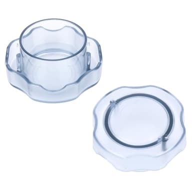 2stk Ersatzdeckelstopfen für Vitamix 64oz Advance Low-Profile-Behälter, Ersatzdeckel für Mixer Kompatibel mit Vitamix 7500-Serie, Pro 750-Modell, 300 Professional-Serie und Mehr