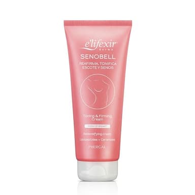 E'LIFEXIR Senobell - Straffende Brustcreme | Brust- und Dekolleté-Straffung | Anti-Dehnungsstreifen | Straffungs- und Volumeneffekt | Nährende und festere Brust | Tiefenhydration | 200 ml
