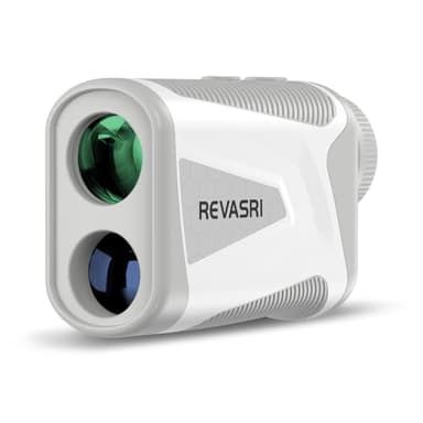 REVASRI Golf-Entfernungsmesser, Mini-Design, 1000m, ±0,5m Genauigkeit, Flaggen-Lock+Puls, Neigung-EIN/Aus, 6-Fach Vergr., IP54, USB
