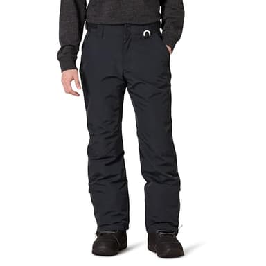 Amazon Essentials Herren Snowboard Skihose, wasserabweisend, isoliert, Schwarz, Größe XL