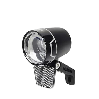 ADDVIEW Fahrradlicht 80 Lux Nova M80 – Dynamo Frontlicht mit Tagfahrlicht, Standlicht, Aluminium-Gehäuse, StVZO zugelassen, IP65 wasserdicht – für sicheres Radfahren bei Tag & Nacht