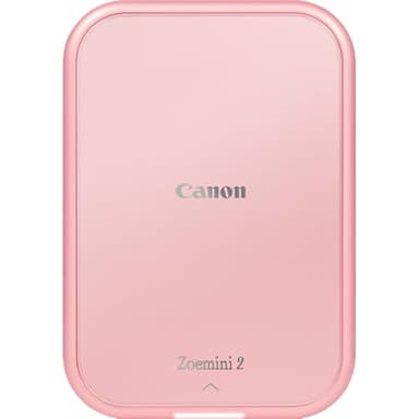 Canon Zoemini 2: Große Momente, Mini-Drucke – Kompakter, kabelloser Fotodrucker – Sofortdruck vom Smartphone – Bluetooth 5.0 & Typ-C Schnellladung – Ideal für Reisen (Roségold)