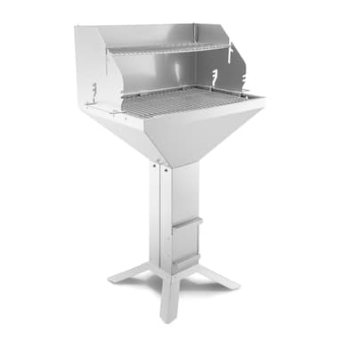 THÜROS T4 Direkt+ 4Fuß Holzkohlegrill Edelstahl