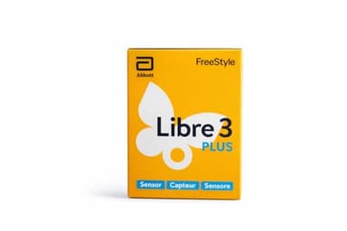 Freestyle Libre 3 Plus Sensor – Echtzeit-Glukosemessung, kontinuierliches Glukosemonitoring (CGM), diskret & bequem, 15 Tage Tragedauer