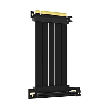 GLOTRENDS 150mm PCIe 4.0 X16 Riser Kabel für PCIe 4.0/3.0 GPUs, wie GeForce RTX 40/30 Serie und AMD Radeon RX7000/RX6000 Serie, etc.