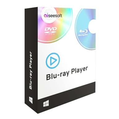 Aiseesoft Blu-ray Player | Kompatibel mit Windows | 1 Gerät | 1 Jahr | Blu-ray Player Software für den PC | Aktivierungscode per E-Mail