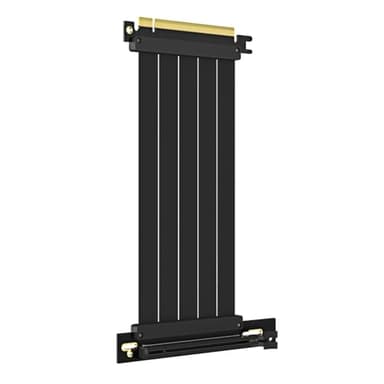 GLOTRENDS 200mm PCIe 4.0 X16 Riser Kabel für PCIe 4.0/3.0 GPUs, wie GeForce RTX 40/30 Serie und AMD Radeon RX7000/RX6000 Serie, etc.