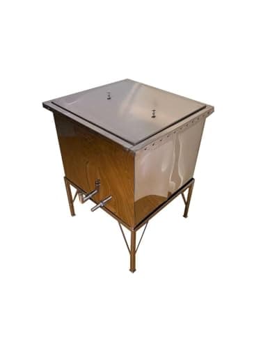 DAMPFWACHSSCHMELZER FÜR 13 RÄHMCHEN – EDELSTAHL MIT INTEGRIERTEM WACHS-DRAINAGESYSTEM