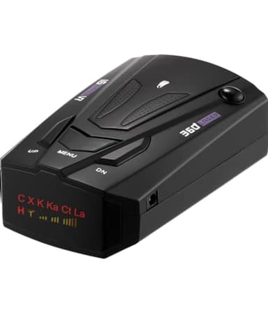 Radarwarner Für Auto,Hochreichweiten-Blitzerwarngerät Mit 360° Schutz & Sprachansagen Für Fahrzeuge Elektronischer Geschwindigkeitsmesser, Blitzerwarner