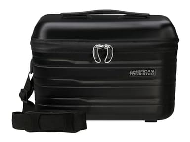 American Tourister Flashline - Kosmetikkoffer, 36 cm, Schwarz (Shadow Black)