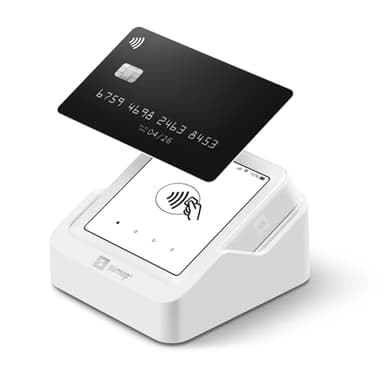 SumUp Solo Kartenterminal – Mobiles All-in-One Kartenlesegerät mit WLAN & integrierter SIM, Touchscreen, Apple Pay, Google Pay, EC- & Kreditkarten – Keine Monatsgebühren, Sicher & Flexibel