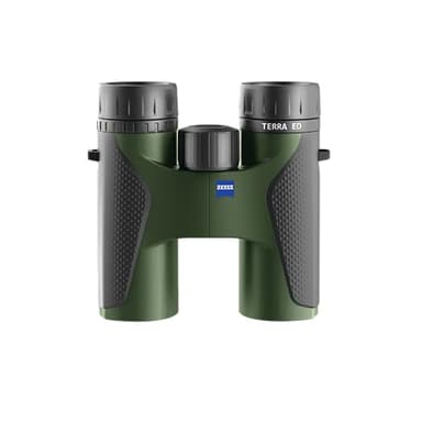 ZEISS Terra ED Fernglas 10x42 wasserdicht, schnelle Fokussierung mit beschichtetem Glas für optimale Klarheit bei jedem Wetter, für Vogelbeobachtung, Jagd, Sightseeing, grün