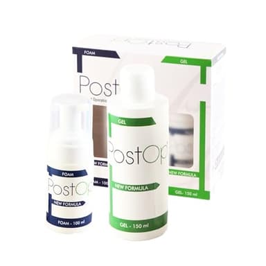 PostOp Kit nach der Haartransplantation, Shampoo + Schaum, speziell für die Nachpflege entwickelt (Haartransplantation – Operation FUE und FUT).