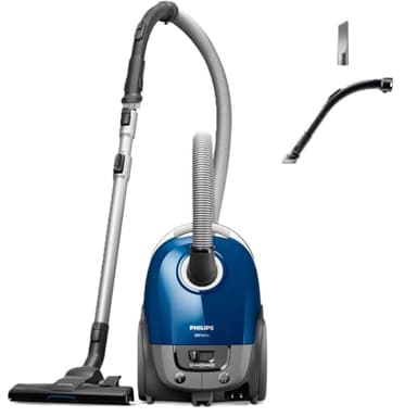Philips Series 3000 Performer Compact Staubsauger mit Beutel – 900-W-Staubsauger mit Allergiefilter, 9 m Aktionsradius (XD3110/09)