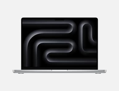 2024 Apple MacBook Pro mit Apple M4 Pro Chip mit 12CPU & 16GPU (14-zoll, 24GB RAM, 512GB SSD Kapazität) (QWERTY English) Silber (Generalüberholt)