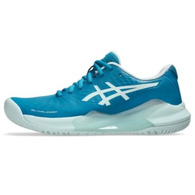 ASICS Damen Gel-Challenger 14 Clay Sneaker, Teal Blue Soothing Sea, 42 EU