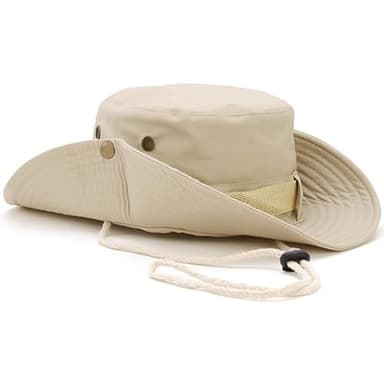 Favuit Sonnenhut, Boonie Hut Herren Damen Buschhut Breite Krempe Outdoor Hat UV Schutz Sonnenschutz Faltbar Wanderhut Fischerhut Gartenhut Anglerhut Buschhüte