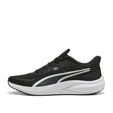 Puma Skyrocket Lite Adult Unisex Straßen-Laufschuh, 2 Black- White- Silver, 43