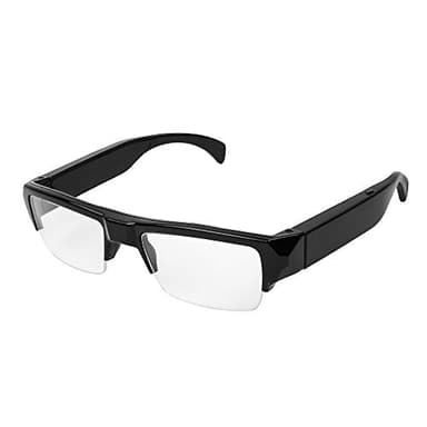 Kobert-Goods V13 Version 2.0 Versteckte hochauflösende 5 Megapixel Full HD Mini Überwachungs-Kamera in Einer Brille mit Mikrofon Foto Ton und Video-Aufnahmen USB-ANSCHLUSS