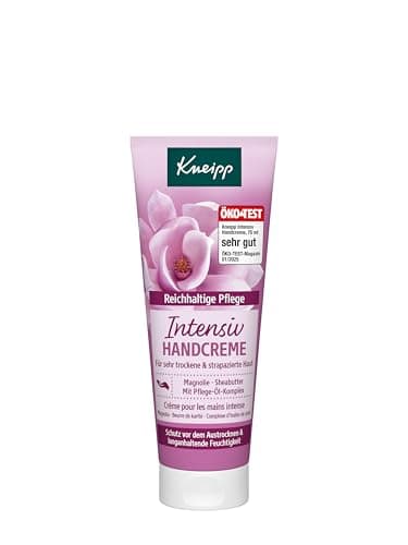 Kneipp Intensiv-Handcreme - Magnolie & Sheabutter - Für sehr trockene & strapazierte Haut - 75 ml