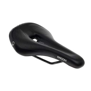 Ergon - SM E Mountain Sport Bicycle Saddle | for MTN Bikes | Männer | Medium/Large | Stealth Schwarz