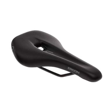 Ergon - SM Comp Men Fahrradsattel | für MTB | Männer | Medium/Large | Stealth Schwarz