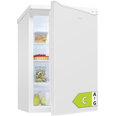 Bomann® Kühlschrank ohne Gefrierfach | Energieklasse C | 85cm | 5 Jahre Kompressor-Garantie | Kühlschrank klein | 0-8°C | leise 35dB | 3 Ablagen | Standardkühlschrank 126L | VS 7258 weiß