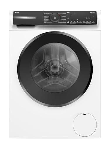 Bosch WGH244A40, Serie 6, Smarte Waschmaschine 9 kg, 1400 UpM, i-DOS, Fleckenautomatik, Iron Assist für weniger Falten, Nachlegefunktion, Active Water Plus, Hygienisch Waschen